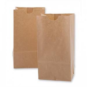 коричневые подарочные пакеты из крафт-бумаги