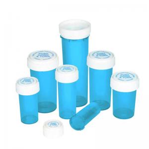 синяя бутылка по рецепту обратимая упаковка для таблеток двунаправленный контейнер для таблеток - Safecare