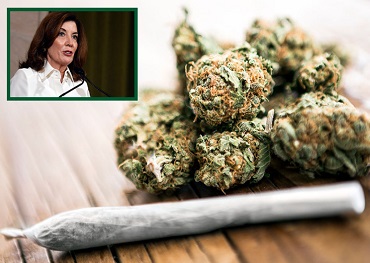 высокий приоритет: Кэти Хочул клянется начать легальную индустрию марихуаны в Нью-Йорке.Куомо застопорилось